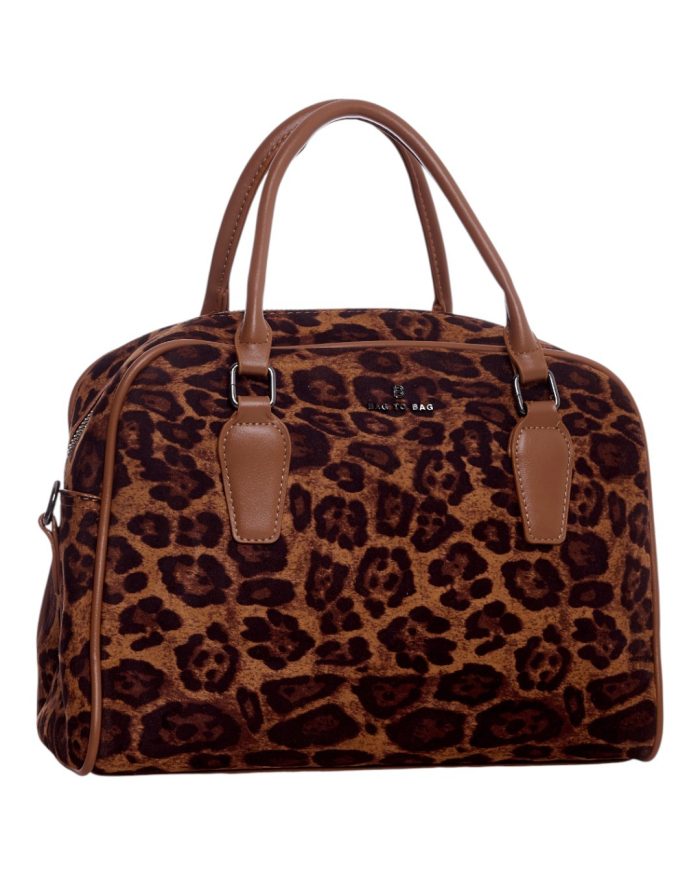 Τσάντα  χειρός  SW8970 - Κάμελ - Image 2