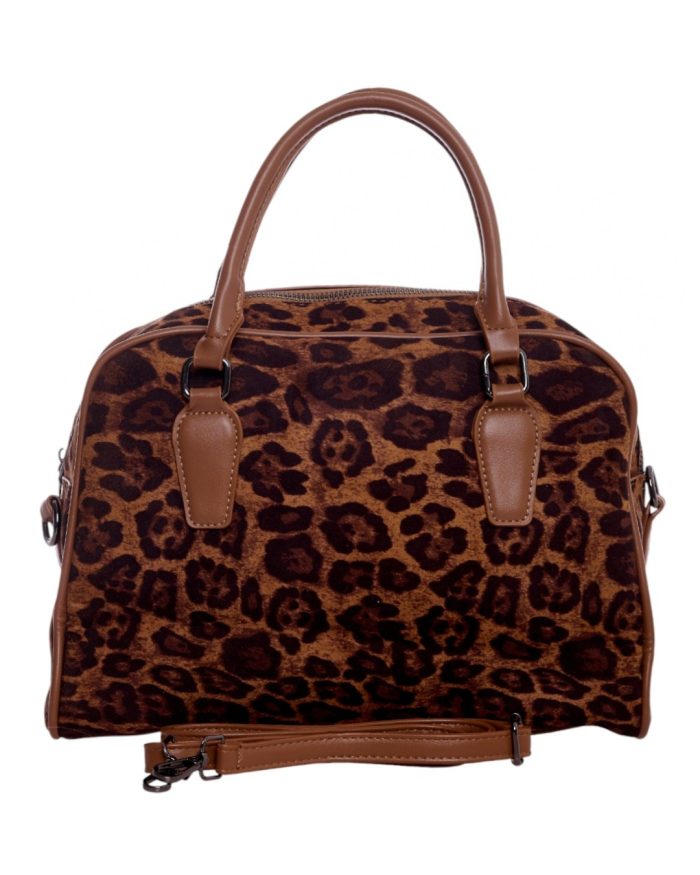 Τσάντα  χειρός  SW8970 - Κάμελ - Image 3