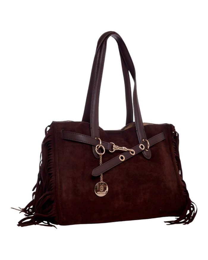 Τσάντα  ώμου WUS-18498 - Καφέ - Image 2