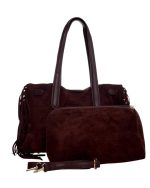 Τσάντα  ώμου WUS-18498 - Καφέ - Image 3