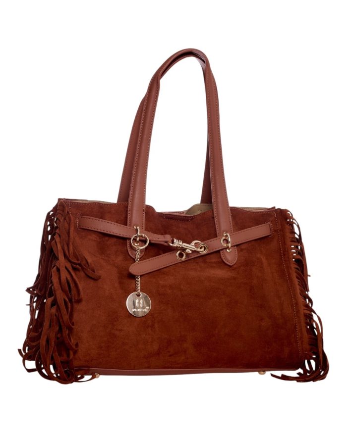 Τσάντα  ώμου WUS-18498 - Κάμελ - Image 2