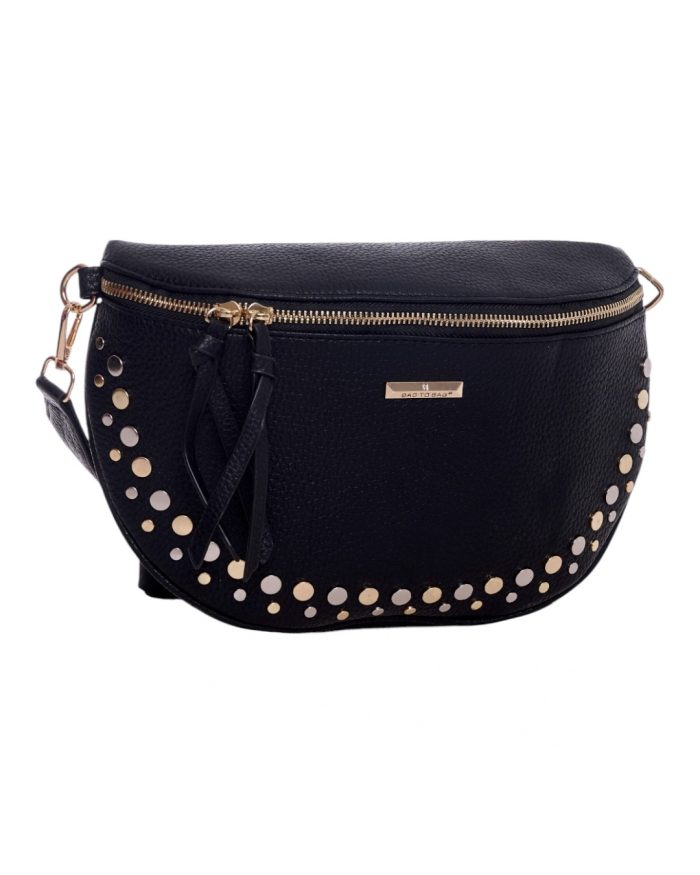 Τσάντα μέσης-χιαστή TZX-51103 - Μαύρο - Image 2