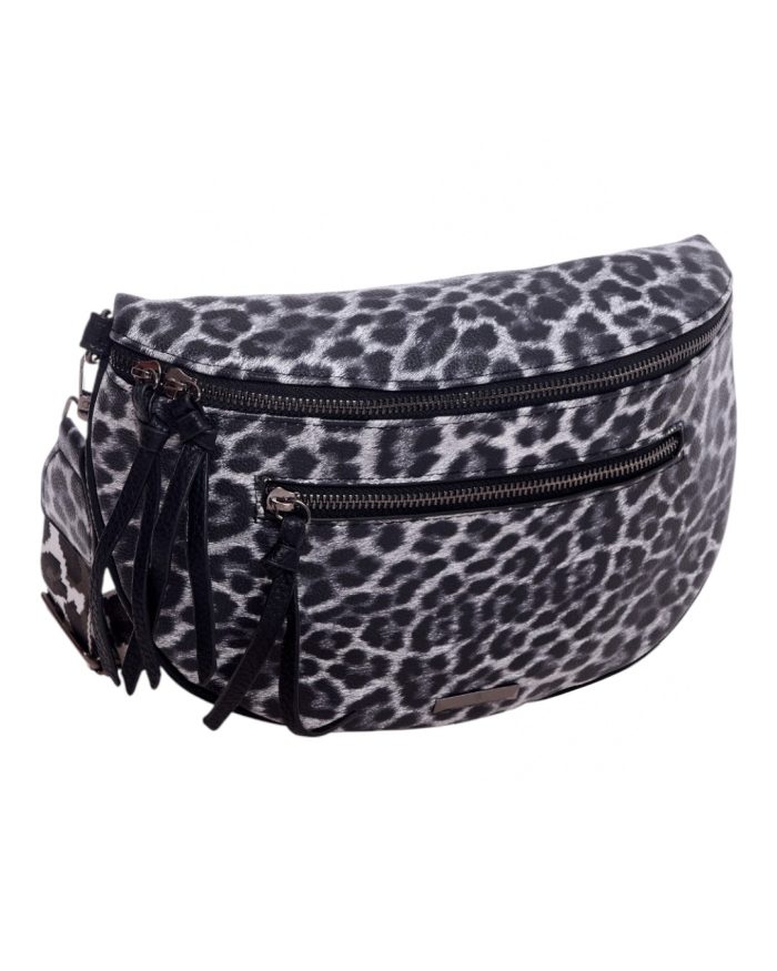 Τσάντα χιαστή ΤΖΧ-51101 - Μαύρο - Image 2