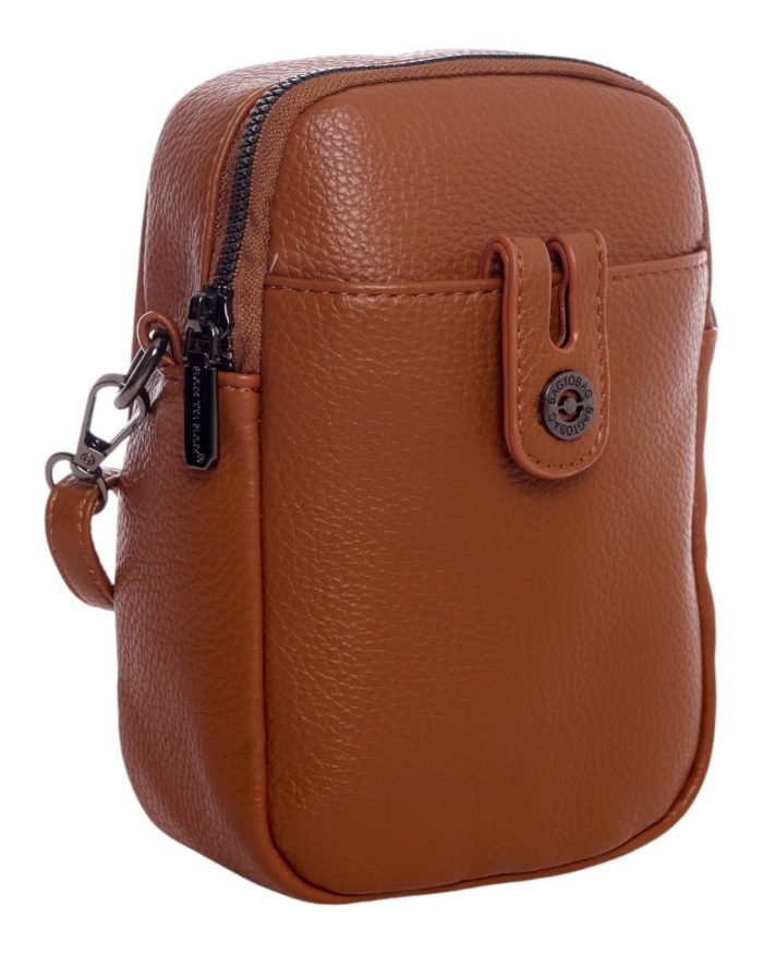 Τσάντα  χιαστή TZX-51105 - Κάμελ - Image 3