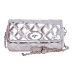 Τσάντα ώμου TZX-51111 - Ασημί