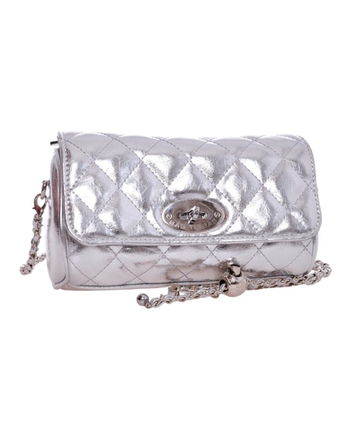 Τσάντα ώμου TZX-51111 - Ασημί - Image 2