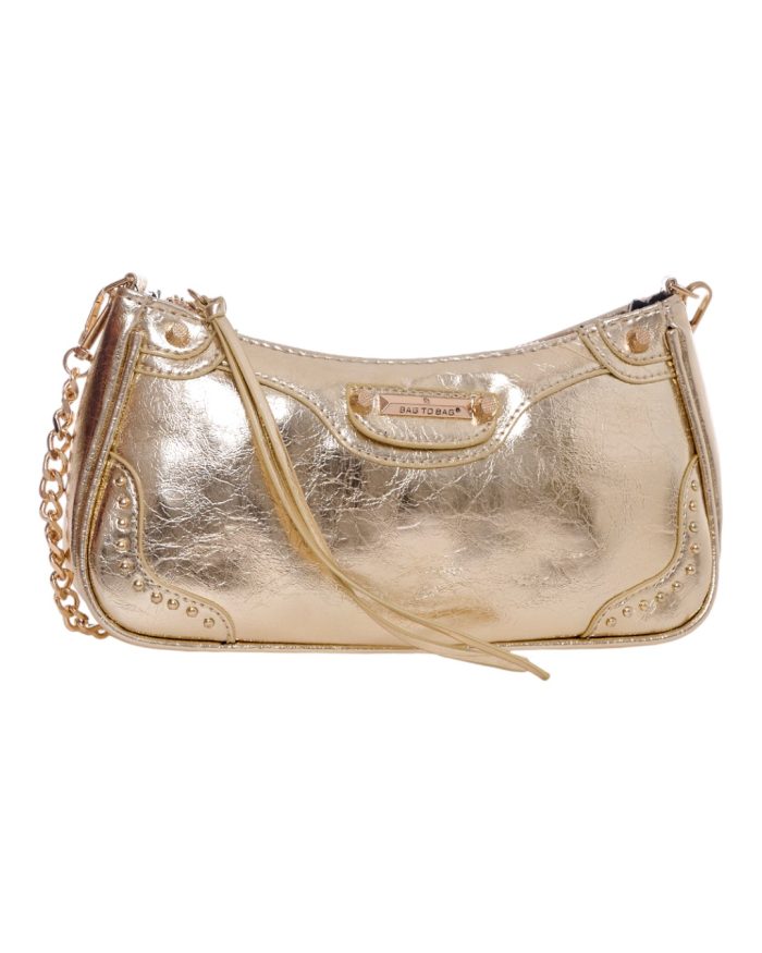 Τσάντα ώμου TZX-51107 - Χρυσό - Image 2