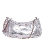 Τσάντα ώμου TZX-51107 - Ασημί