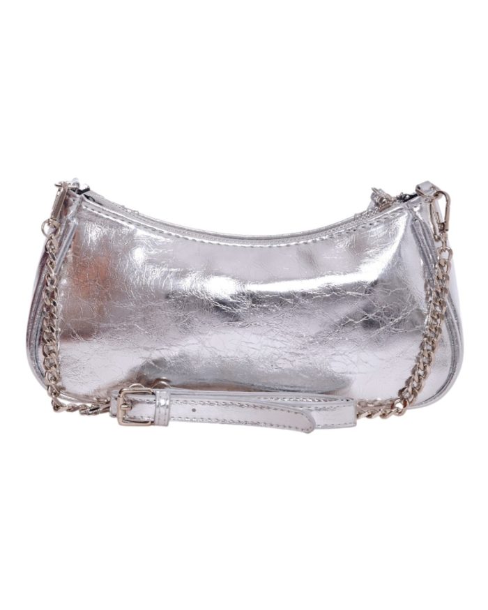 Τσάντα ώμου TZX-51107 - Ασημί - Image 3