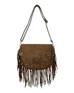 Τσάντα  χιαστή WUS-18470 - Πράσινο