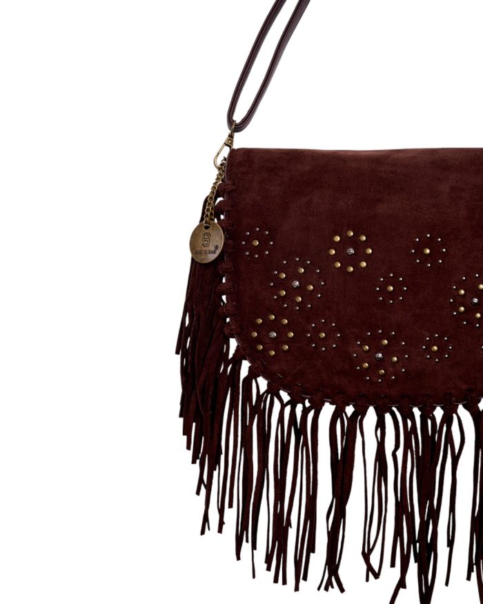 Τσάντα  χιαστή WUS-18470 - Καφέ - Image 2