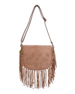 Τσάντα  χιαστή WUS-18470 - Μπέζ