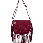 Τσάντα  χιαστή WUS-18470 - Μπορντό