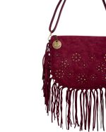 Τσάντα  χιαστή WUS-18470 - Μπορντό - Image 2