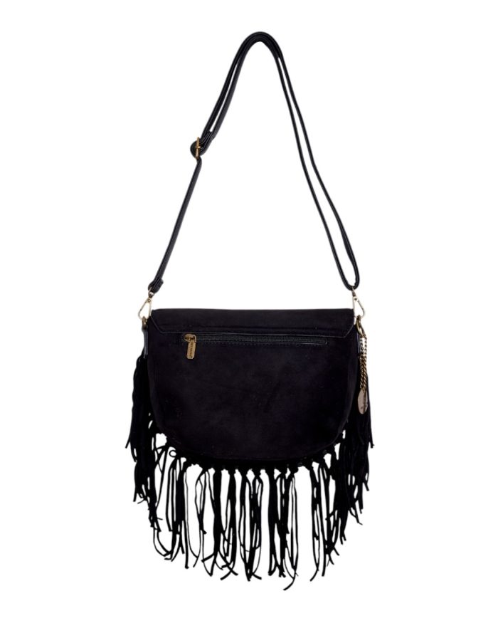 Τσάντα  χιαστή WUS-18470 - Μαύρο - Image 3