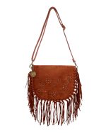 Τσάντα  χιαστή WUS-18470 - Κάμελ