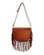 Τσάντα  χιαστή WUS-18470 - Κάμελ - Image 3