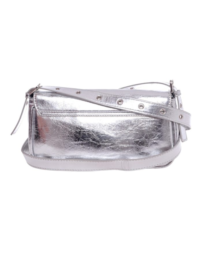 Τσάντα ώμου TZX-51108 - Ασημί - Image 3