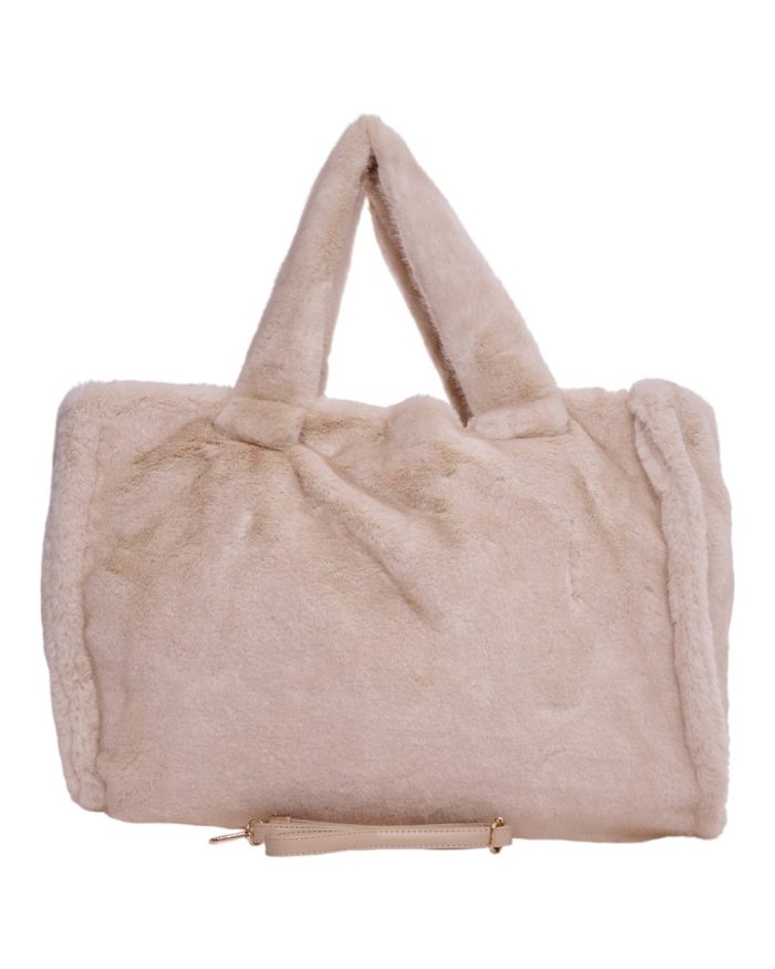 Τσάντα ώμου XY2505 - Μπέζ - Image 3