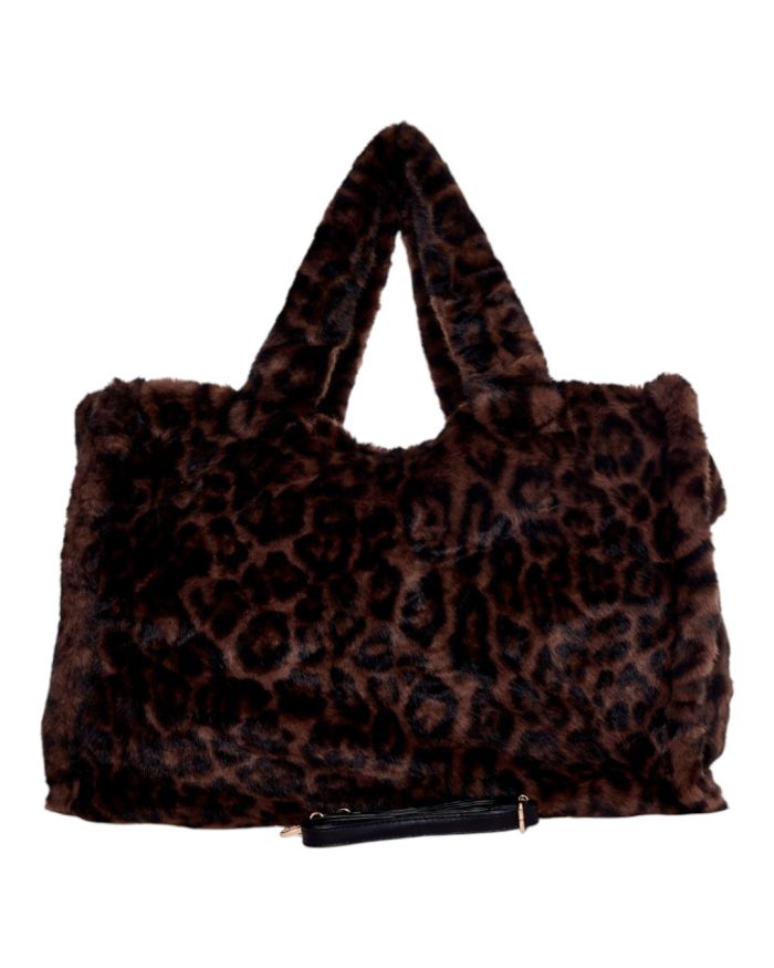 Τσάντα ώμου XY2505 - Καφέ - Image 3