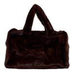 Τσάντα ώμου XY2505 - Σκούρο Καφέ