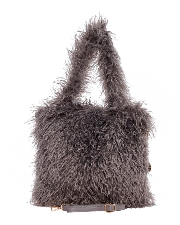 Τσάντα ώμου XY2508 - Γκρι - Image 3