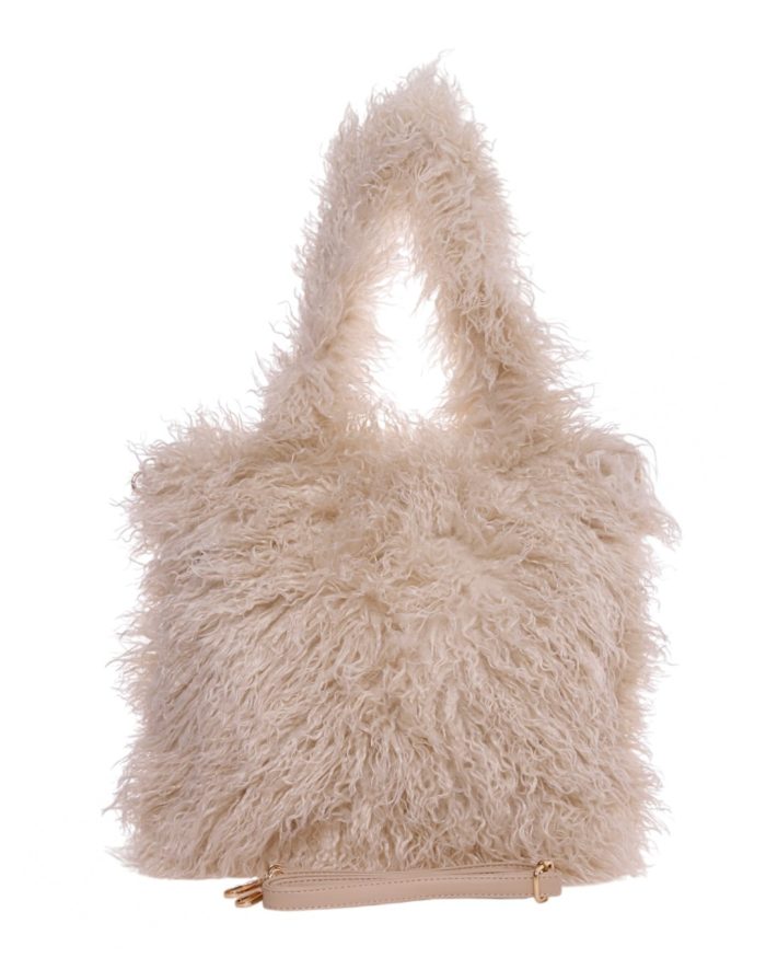 Τσάντα ώμου XY2508 - Μπέζ - Image 3