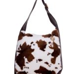 Γούνινη τσάντα ώμου XY-2515 - Ασπρο