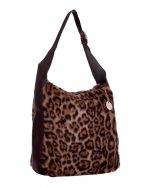 Γούνινη τσάντα ώμου XY-2515 - Animal Print - Image 3