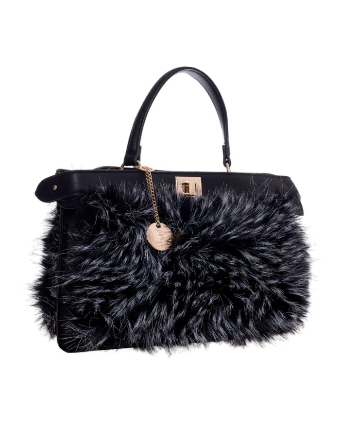 Τσάντα  χειρός  WUS-18208 - Μαύρο - Image 2