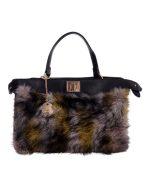 Τσάντα  χειρός  WUS-18208 - Σκούρο Μαύρο