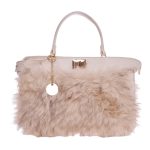 Τσάντα  χειρός  WUS-18208 - Μπέζ