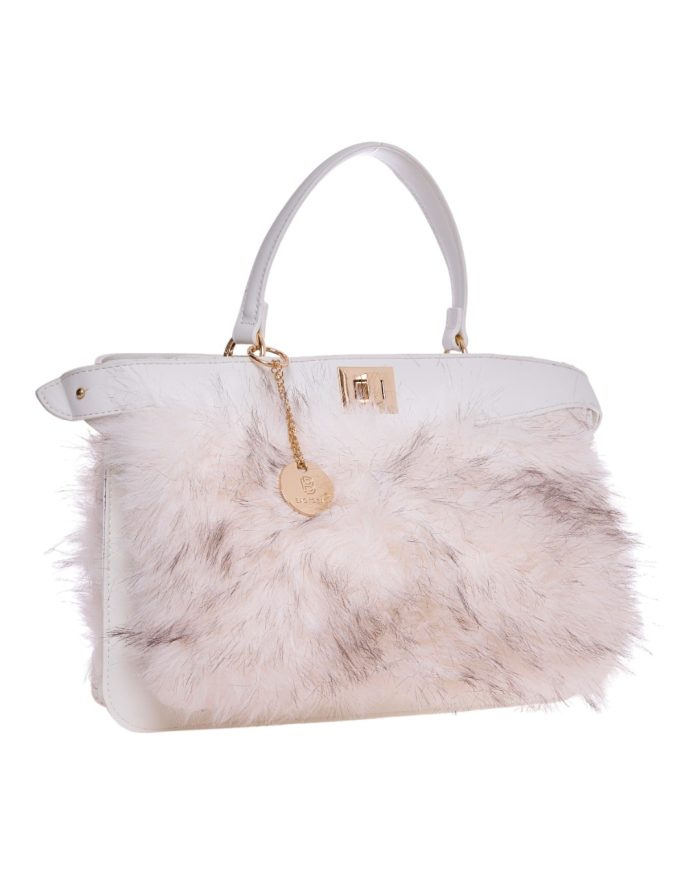 Τσάντα  χειρός  WUS-18208 - Ασπρο - Image 2