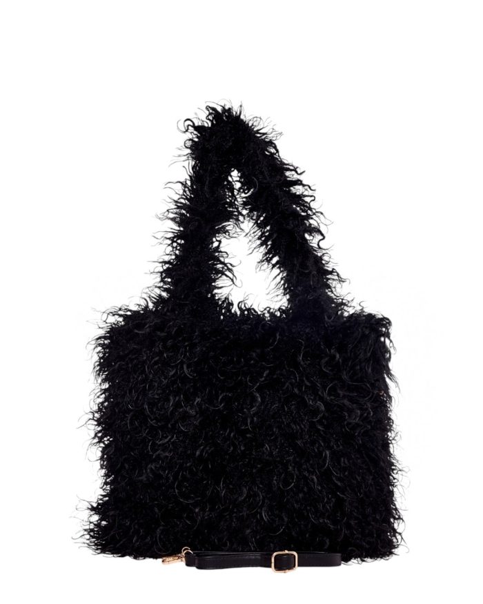 Τσάντα ώμου XY2508 - Μαύρο - Image 3