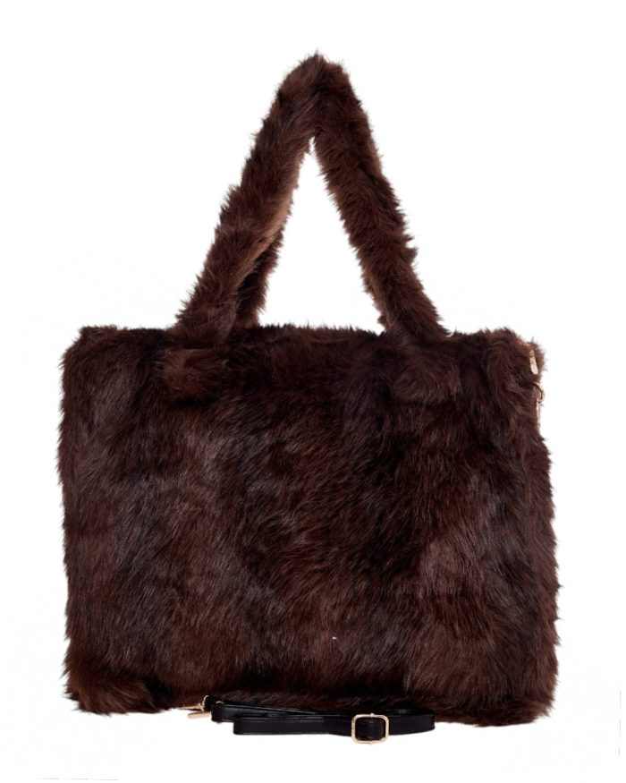 Τσάντα ώμου XY2516 - Σκούρο Καφέ - Image 3