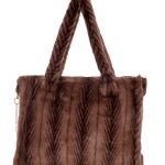 Τσάντα ώμου XY2516 - Σκούρο Καφέ