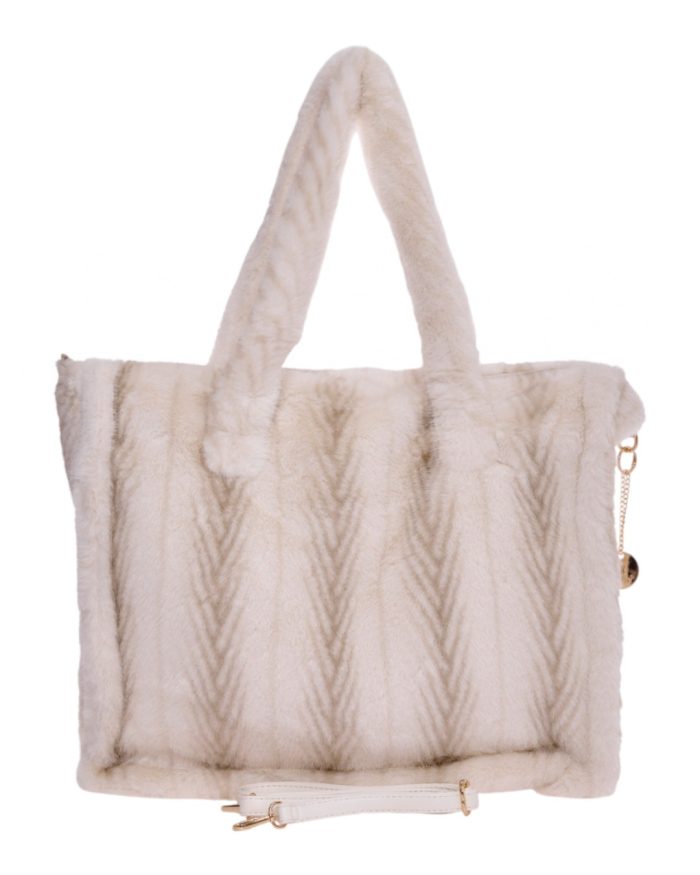 Τσάντα ώμου XY2516 - Ασπρο - Image 3