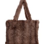 Τσάντα ώμου XY2516 - Καφέ