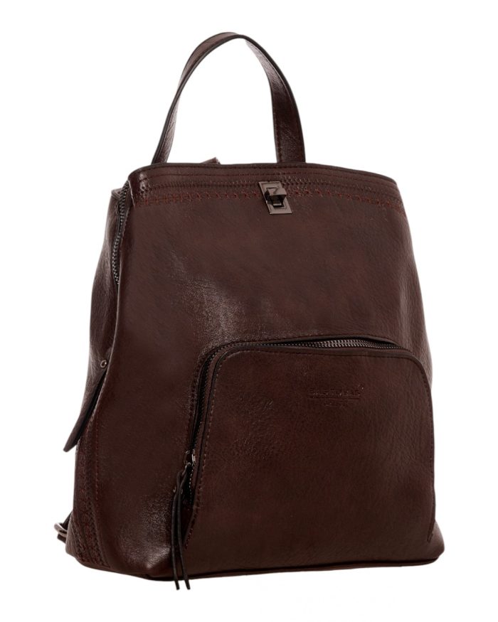 Τσάντα  Πλάτης  SP2283 - Καφέ - Image 2