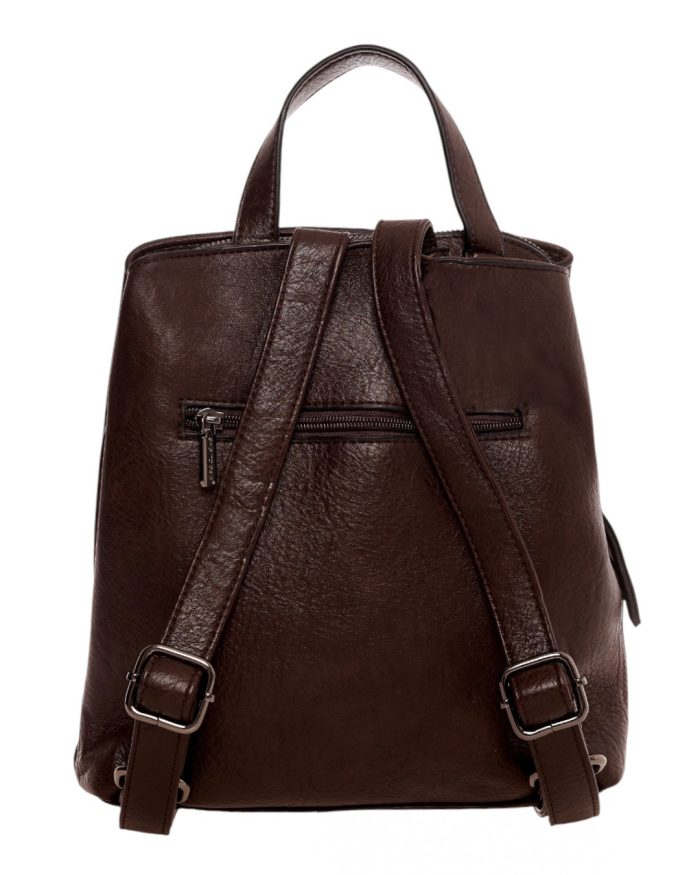 Τσάντα  Πλάτης  SP2283 - Καφέ - Image 3