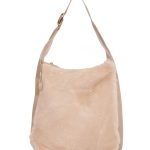 Γούνινη τσάντα ώμου XY-2515 - Μπέζ