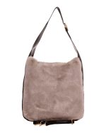 Γούνινη τσάντα ώμου XY-2515 - Γκρι