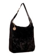 Γούνινη τσάντα ώμου XY-2515 - Μαύρο - Image 2