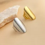 Δαχτυλίδι Ρυθμιζόμενο Sage - Ασημί - Image 2