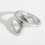 Δαχτυλίδι Ρυθμιζόμενο Amelia - Ασημί