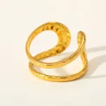 Δαχτυλίδι Ρυθμιζόμενο Grace - Χρυσό