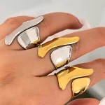 Δαχτυλίδι Ρυθμιζόμενο Athena - Χρυσό