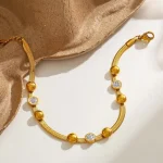 Βραχιόλι Αλυσίδα Sade - Χρυσό - Image 3