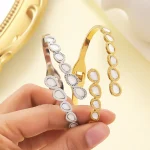 Βραχιόλι Open Gloria - Χρυσό - Image 3