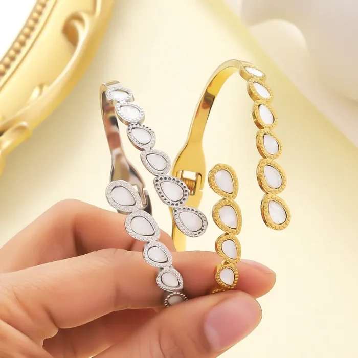 Βραχιόλι Open Gloria - Χρυσό - Image 3